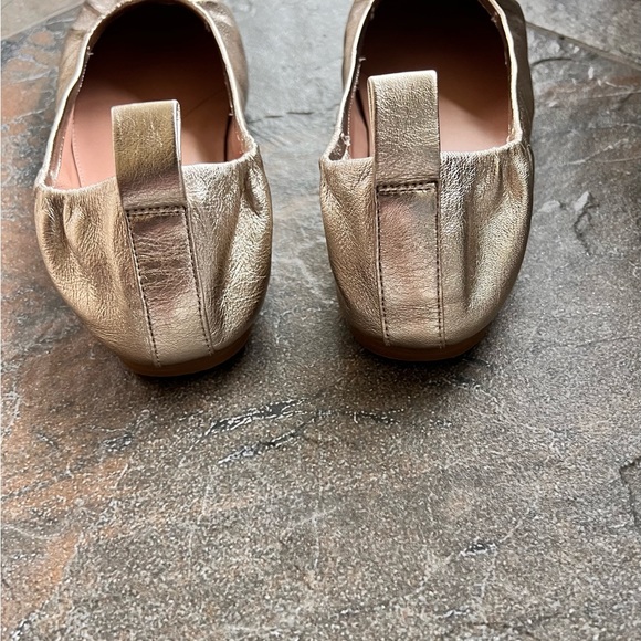 Cole Haan Wayfarer Ballet Flat Gold - Picture 4 of 4